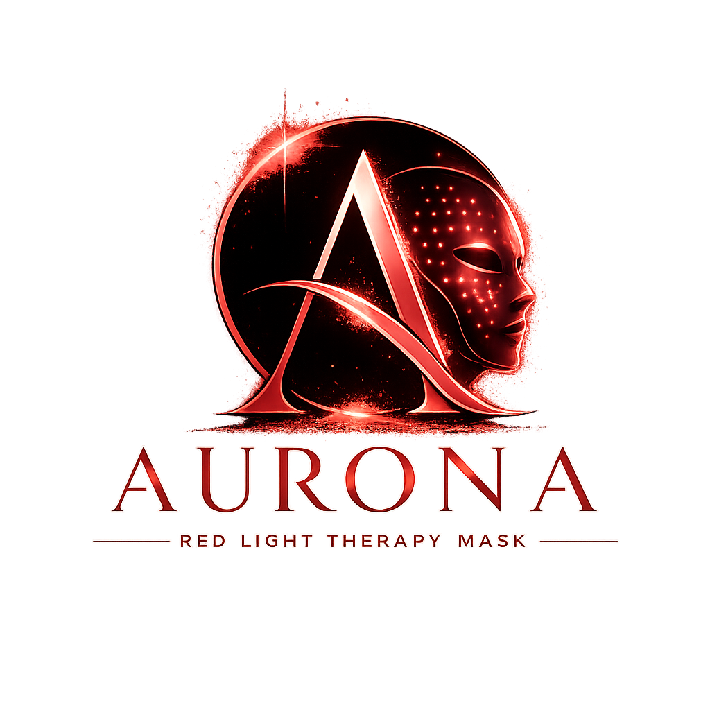 Woman in her 40s using Aurona red light therapy mask combined with Sova Care Time Stick for complete anti-aging routine - anti-aging skincare for your 40s 2026