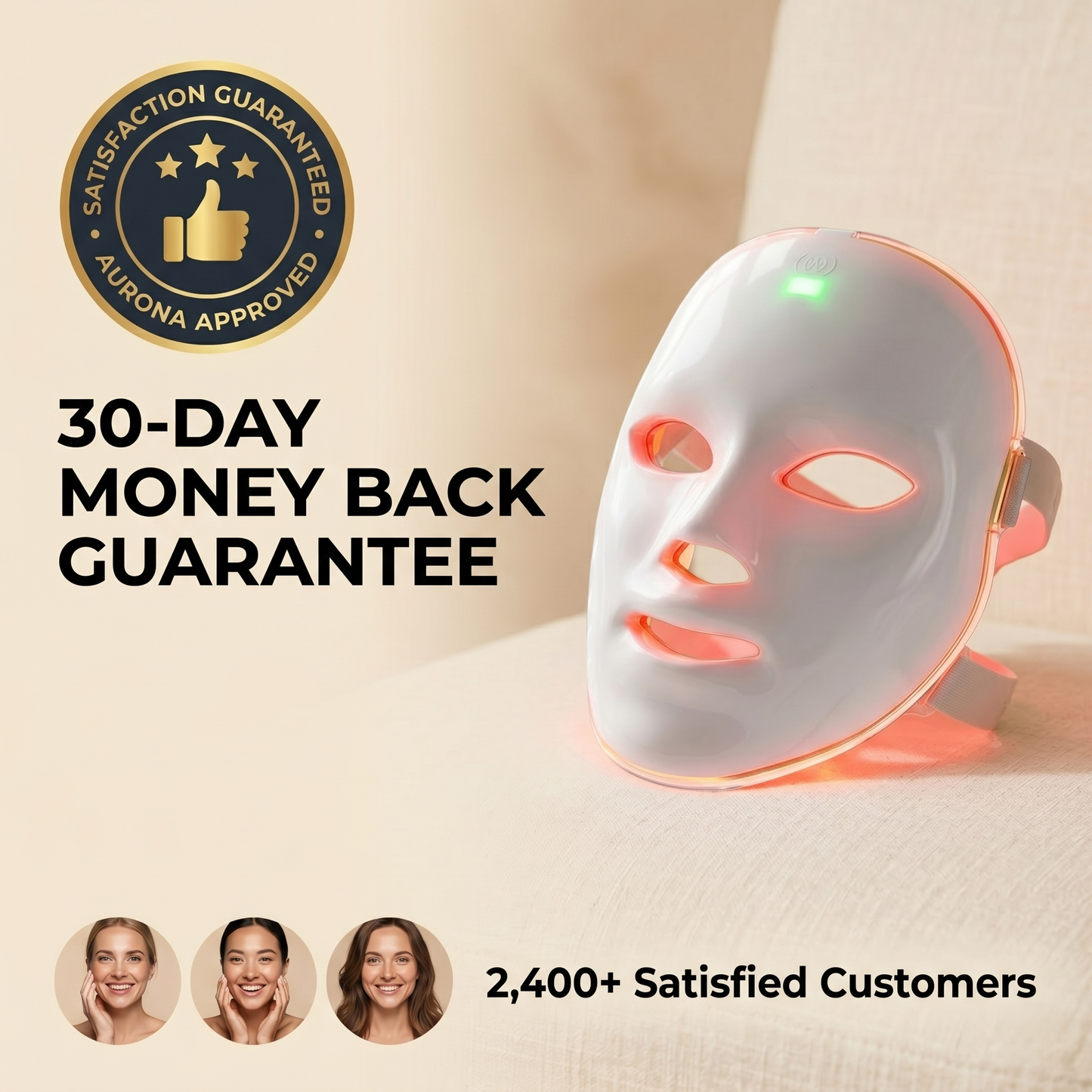 Aurona Red Light Therapy Mask